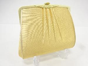 リサイクル　金糸織り柄和装バッグ